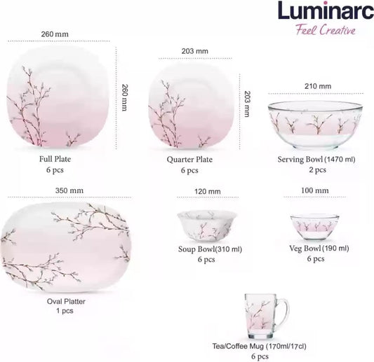 طقم اركوبايركس 46 قطعة-ليمونارك