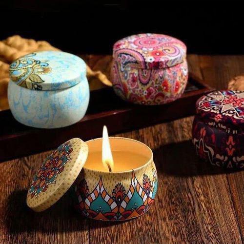 شمعة معطرة يدوية – روائح فاخرة وديكور أنيق