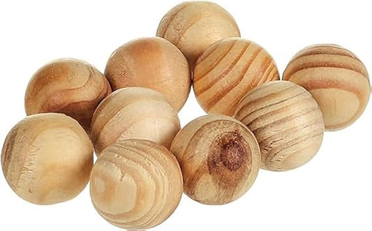 نفتالين خشبي من خشب الصندل لتعطير الملابس و حمايتها من الحشرات 20 قطعة