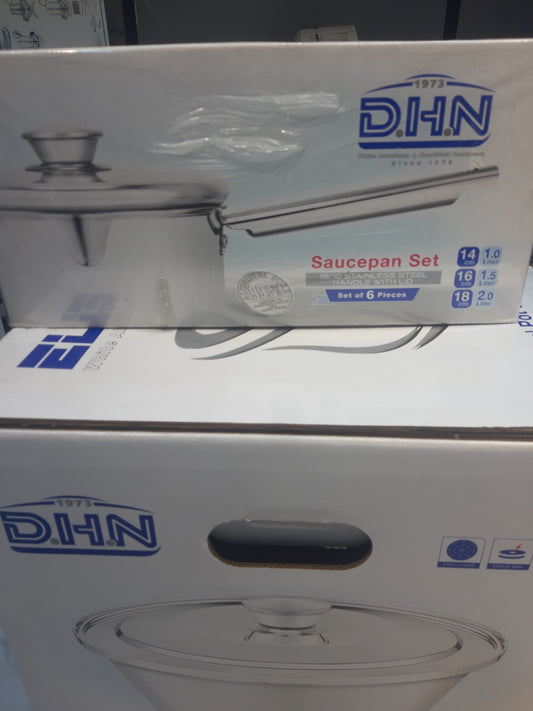 طقم كسرولة ألمنيوم بالغطاء – 3 قطع من الدهان | ألمنيوم نقي 100% بيد استانلس