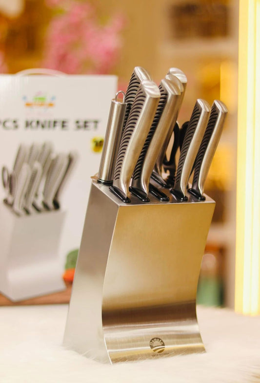 طقم سكاكين استيل مستورد عالي الجودة