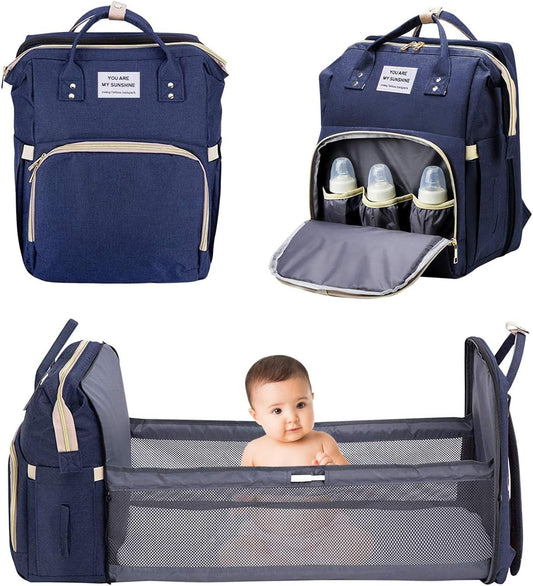 شنطة ظهر لحفاضات الأطفال للسفر من إيتونسين متعددة الاستخدام