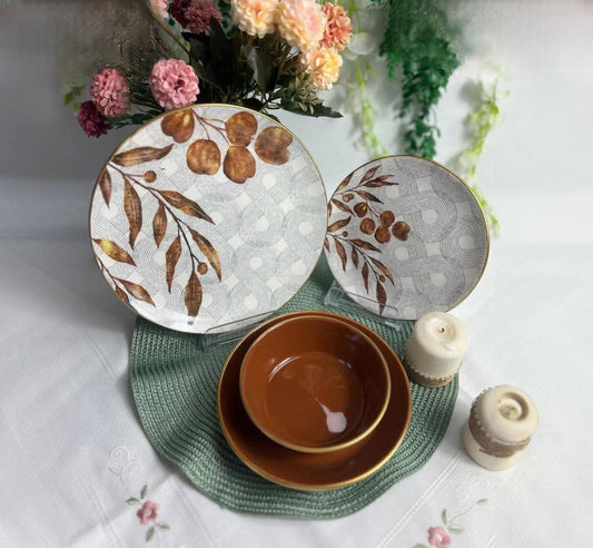 طقم عشاء 24 قطعة