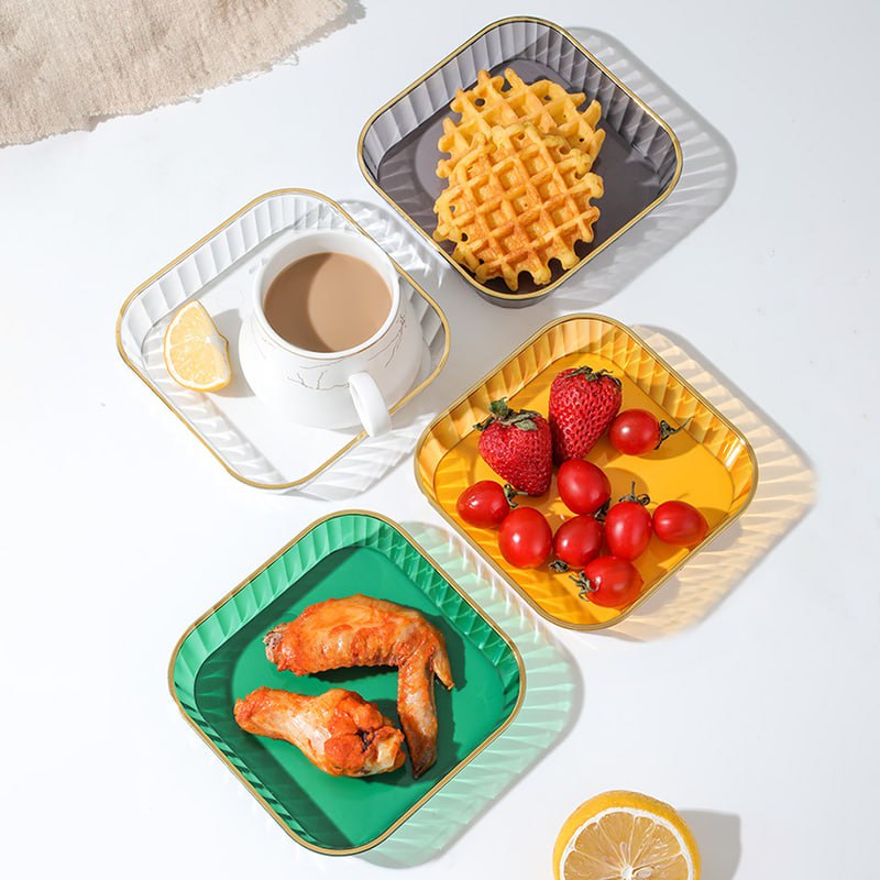 طقم طبق اكريليك