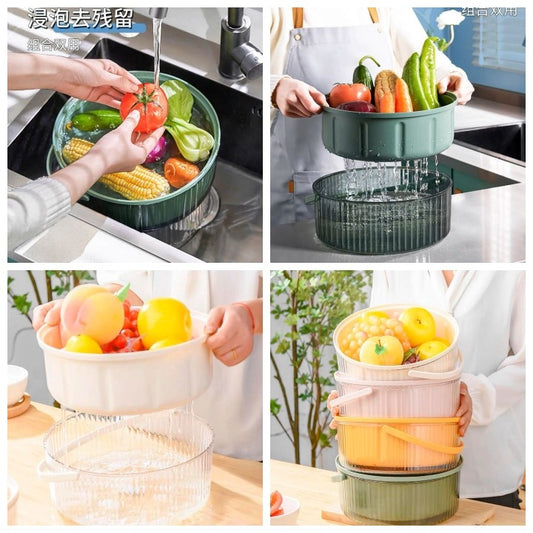 طبق ومصفى خضروات