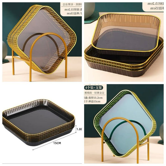 أطباق تسالى أكريليك