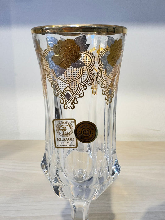 طقم كاس كريستال