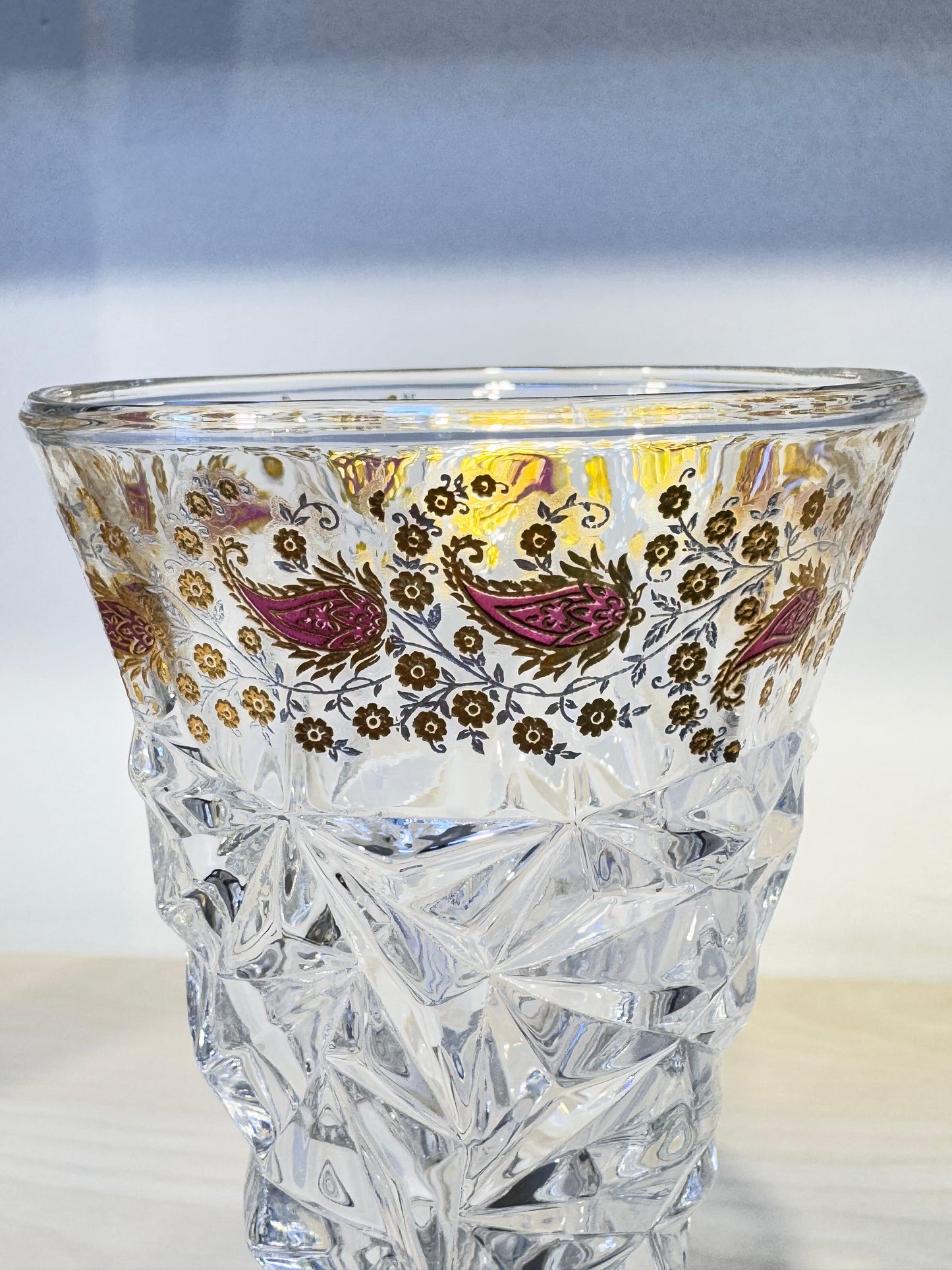 طقم كاس كريستال