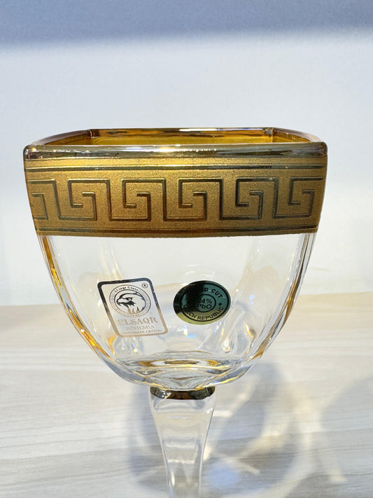 طقم كاس كريستال