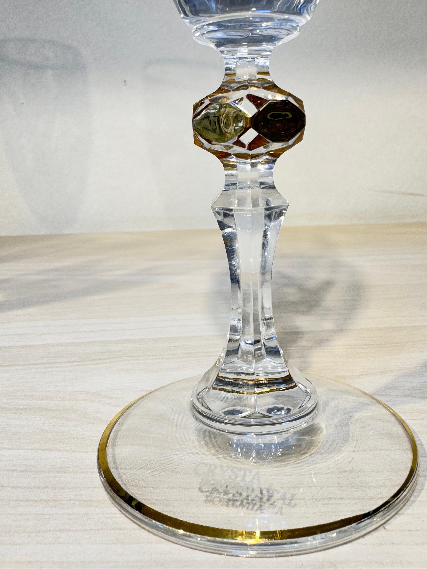 طقم كاس كريستال