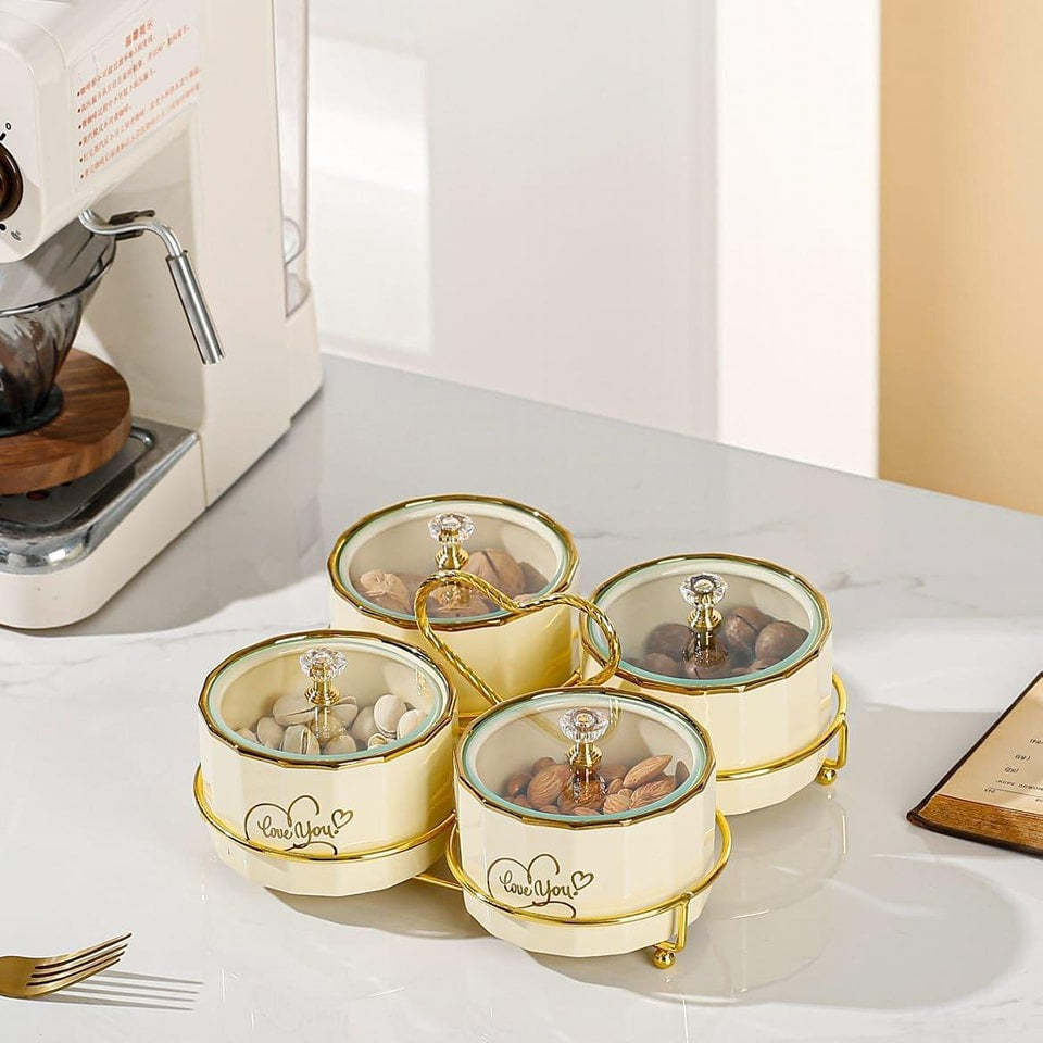 طقم تسالي بورسلين