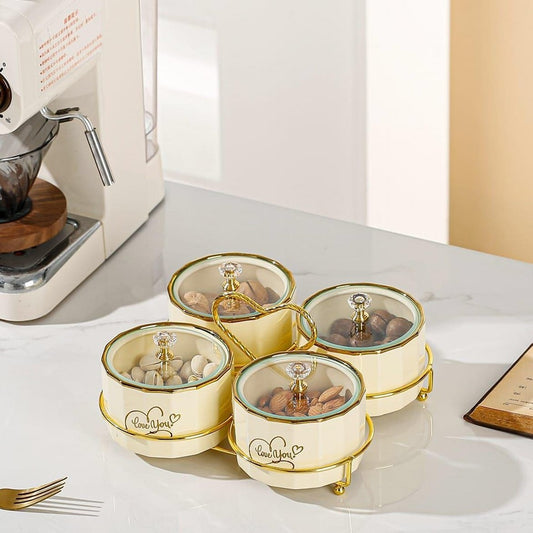 طقم تسالي بورسلين