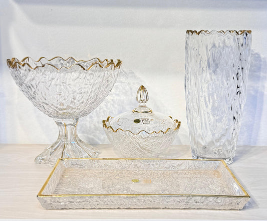 طقم هدية كريستال