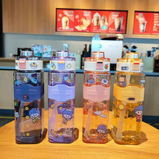 زجاجة مياه بلاستيكية سريعة الاستخدام