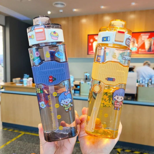 زجاجة مياه بلاستيكية سريعة الاستخدام