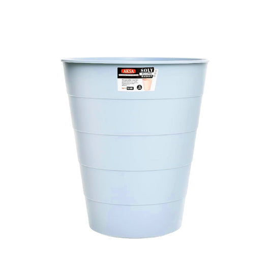 سلة مكتب مدورة اكسا 10 لتر بلاستيك عالي الجودة