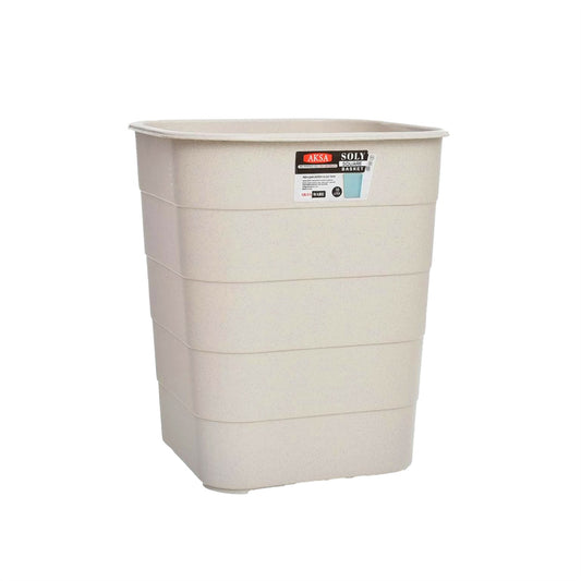 سلة مكتب مربعة اكسا 10 لتر بلاستيك عالي الجودة