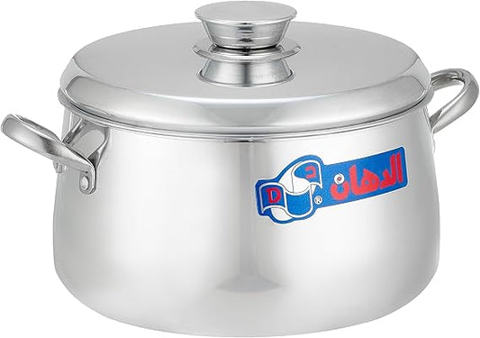 طقم حلل ألومنيوم الدهان الأصلي 8 قطع مقاسات من 16 حتى 30 سم