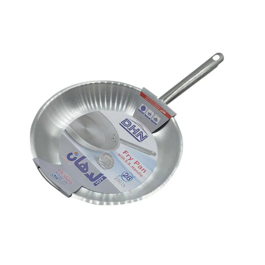 مقلاية ألومنيوم الدهان الأصلي بنسبة نقاء 99.5% يد استانلس بجميع المقاسات