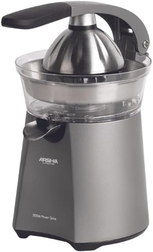 عصارة حمضيات كهربائية أرشيا 300 وات رمادي CJ762-3142 ستانلس ستيل