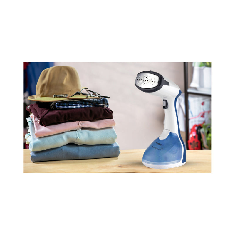 مكواة بخار يدوية أرشيا موديل 2457 باللون الأبيض والأزرق