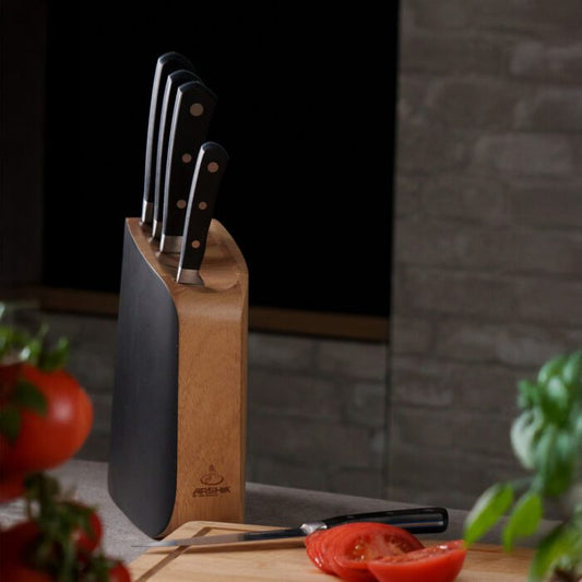 طقم سكاكين أرشيا الأصلي 6 قطع مع حامل خشبي – موديل 3550