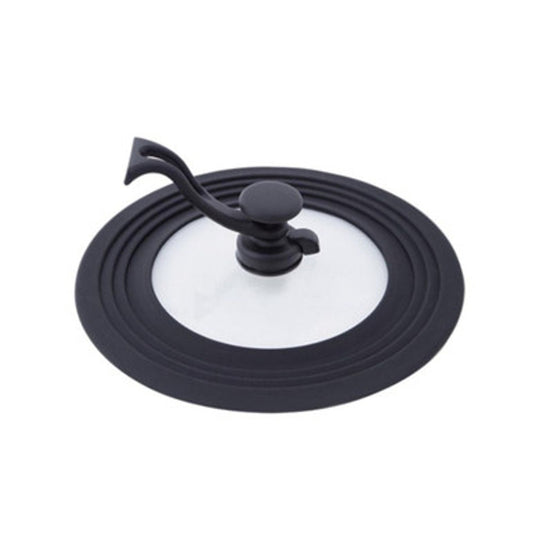 غطاء ذكي أرشيا Smart Lid زجاج مقوى وسيليكون مقاوم للحرارة – يناسب مقاسات 22-28 سم – موديل SU786-1812