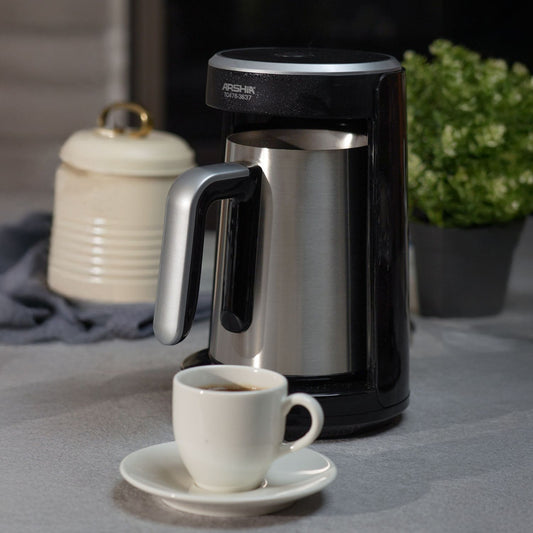 ماكينة قهوة تركية من أرشيا كود 3637 بسعة 300 مل مع تشغيل بلمسة واحدة