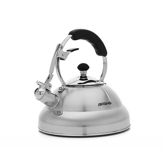 غلاية أرشيا صفارة من الفولاذ المقاوم للصدأ – 2.7 لتر – موديل SK270-1619 – مناسبة لجميع أنواع المواقد