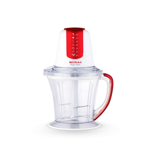 مفرمة سوناي ديلوكس MAR-2074 – 700 وات، سعة 750 مل، شفرات رباعية ستانلس قابلة للفك