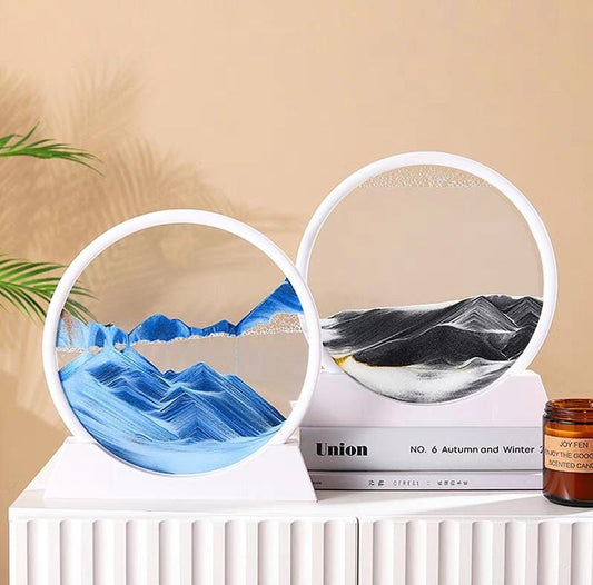 ساعة رملية ديكورية أنيقة باللون الكلاسيكي للمنزل والمكتب