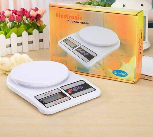 ميزان مطبخ رقمي إلكتروني SF-400 ديجيتال حساس بسعة 10 كجم