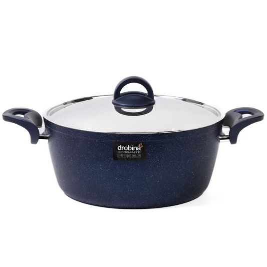 حلة جرانيت دروبينا تركي – جميع المقاسات من 18 إلى 32 سم | جودة عالية للطهي الصحي