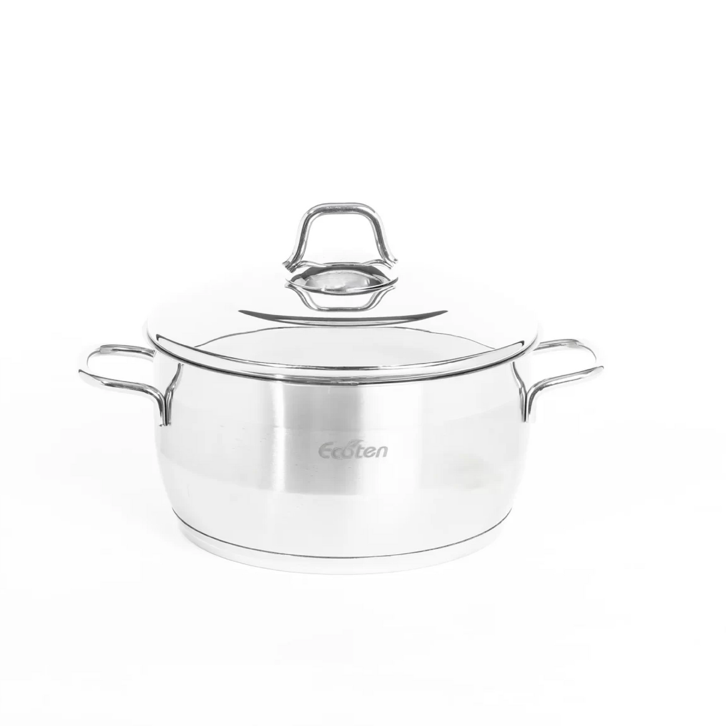 طقم حلل استانلس ايكوتن 10 قطع تركي بجودة عالية مع أغطية