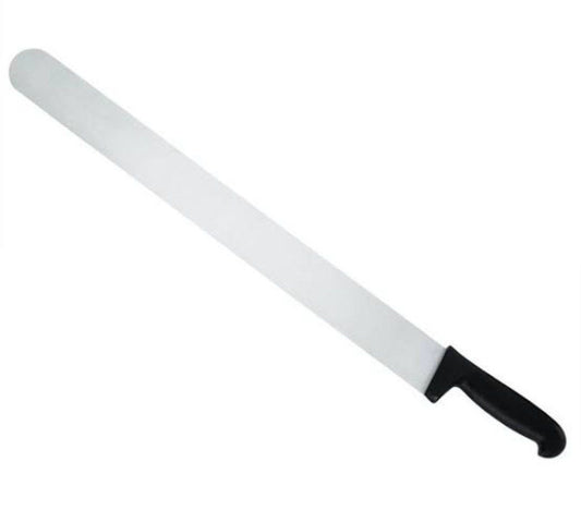 سكينة تقطيع تورتة ستانلس ستيل طويلة بطول 12 بوصة لتقطيع الكيك بدقة