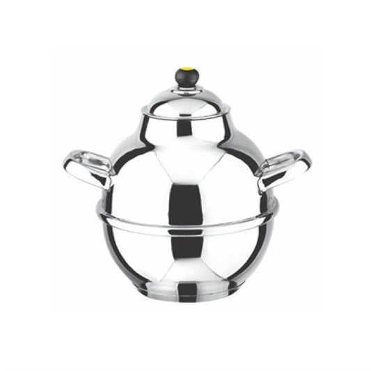 فوالة أو دماسة استيل 18/10 غير قابلة للصدأ مزودة بقاع وضمان 25 سنة