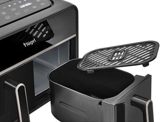 مقلاة هوائية فلوجل أرشيا مزدوجة السلة 14 وظيفة موديل 6178