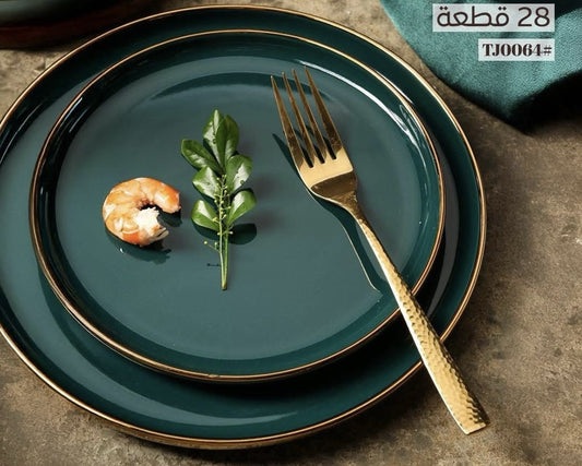 طقم عشا بورسلين اكسفورد ق28