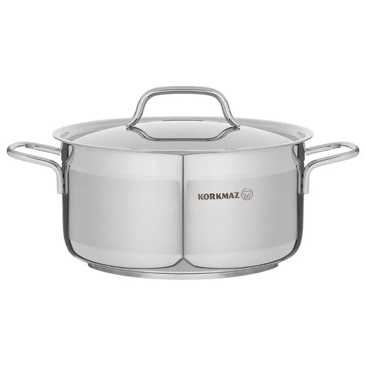 طقم حلل استانلس كوركماز ألفا بلس 11 قطعة A1610 تركي أصلي