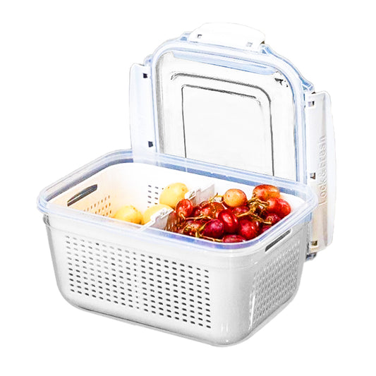 علبة حفظ طعام بلاستيك لوك اند فريش 3000 مل إغلاق محكم من إكسا وير