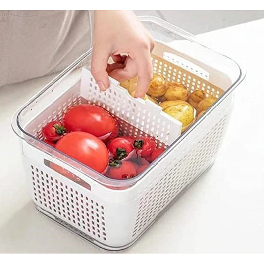 علبة حفظ طعام بلاستيك لوك اند فريش 3000 مل إغلاق محكم من إكسا وير