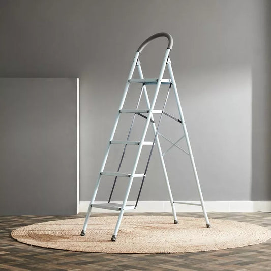 سلم معدن 5 درجات من طيبة هوم للاستخدام المنزلي والثقيل