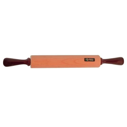 نشّابة عجين خشب متحركة من خشب الزان الطبيعي لتوزيع العجين بسهولة