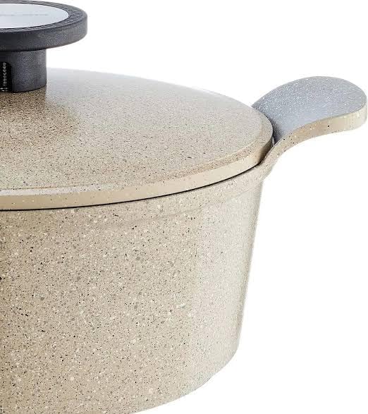 طقم حلل جرانيت نيوفلام مضلع 14 قطعة كوري أصلي في مصر 2025