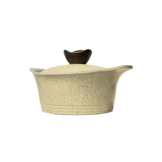 حلة نيوفلام جرانيت مقاس 26 سم غير لاصقة للطهي الصحي