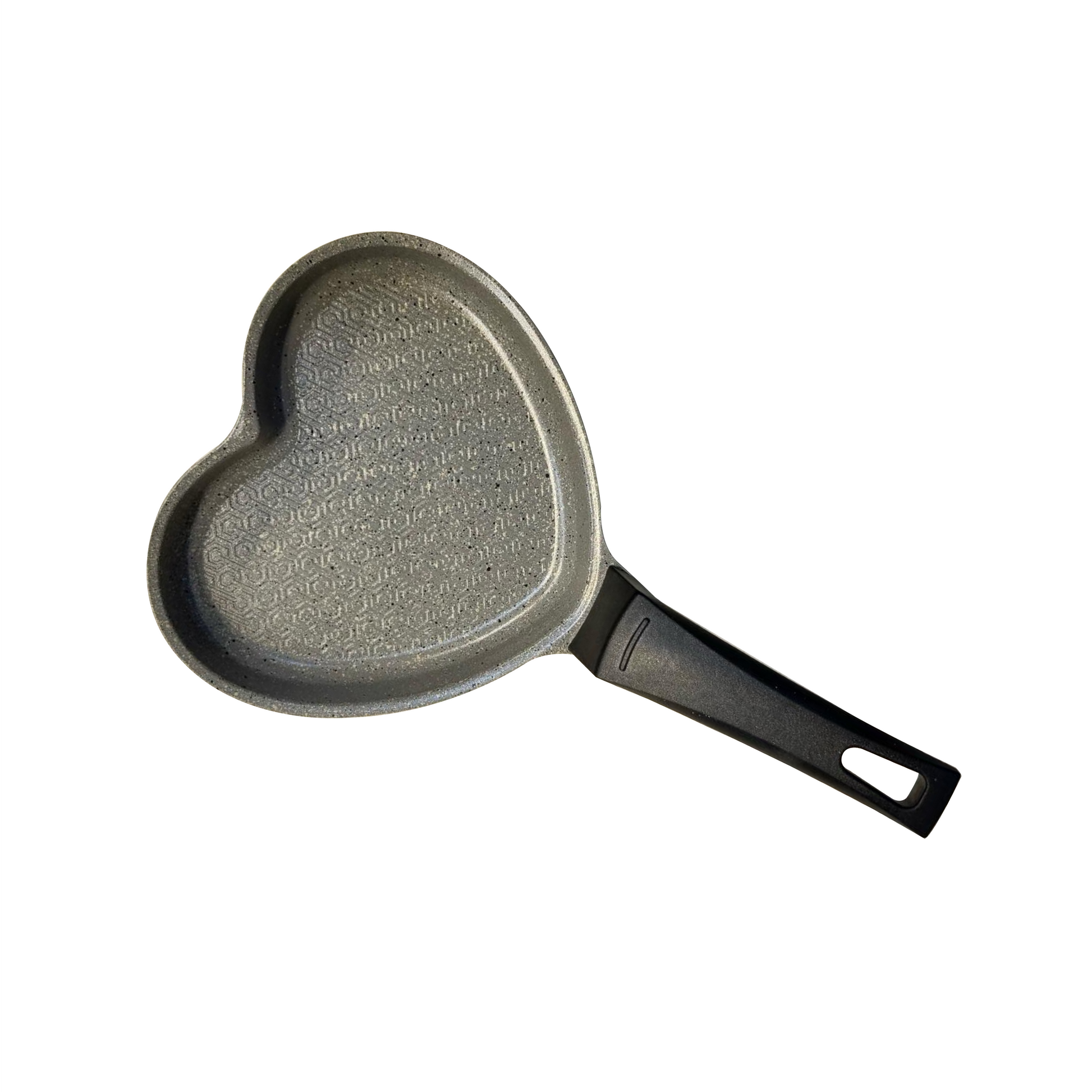 مقلاية جرانيت نيوفلام صغيرة على شكل قلب مقاس 15 سم لقلي البيض