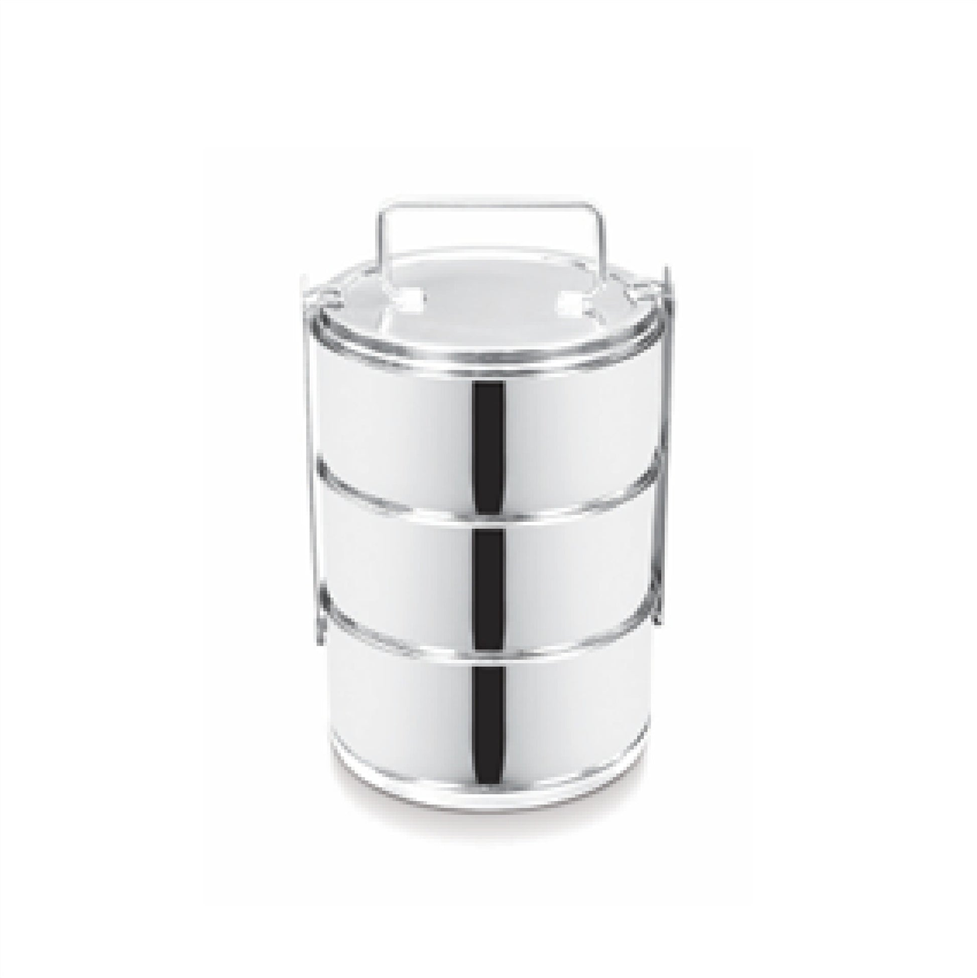 عامود حفظ طعام نيوتريز 3 دور مقاس 16 استيل 18/10 محكم الغلق بضمان 25 سنة