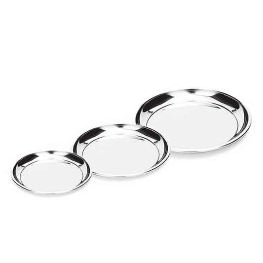 طقم أطباق عدلية استانلس 3 قطع نيو تريز استيل 18/10 بضمان 25 سنة