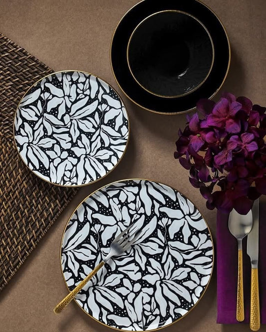 طقم عشاء اكسفورد 24 قطعة بتصميم أنيق وعصري