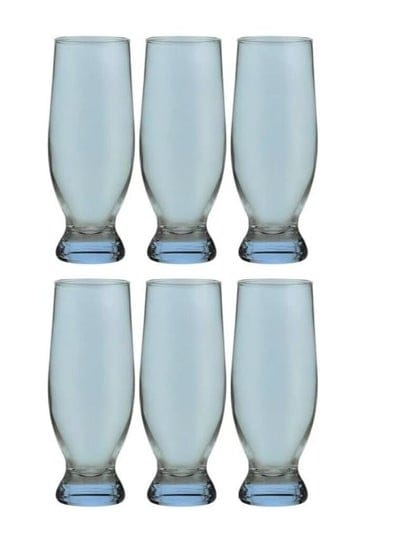 طقم شوب أكواتيك الوان 6 قطع من باشاباتشي زجاج 37.5cl